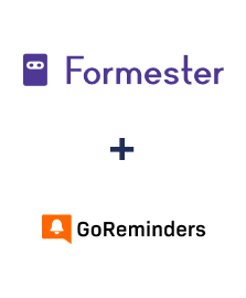 Integración de Formester y GoReminders