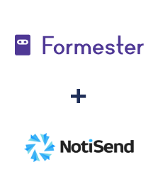 Integración de Formester y NotiSend Integración de Formester y NotiSend