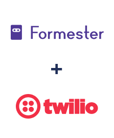 Integración de Formester y Twilio