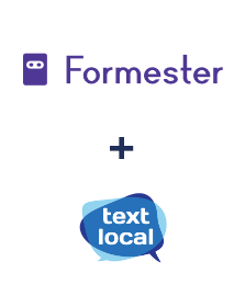 Integración de Formester y Textlocal