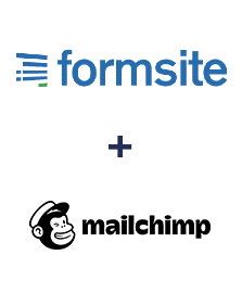 Integración de Formsite y MailChimp