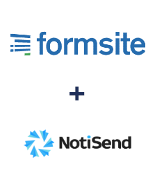 Integración de Formsite y NotiSend Integración de Formsite y NotiSend