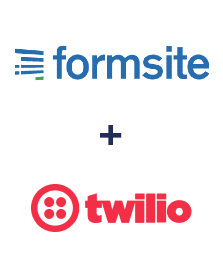 Integración de Formsite y Twilio