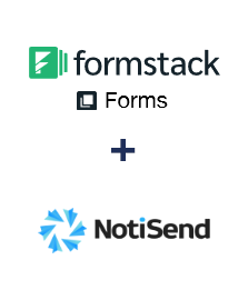Integración de Formstack Forms y NotiSend Integración de Formstack Forms y NotiSend