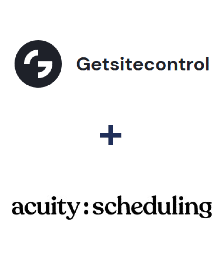 Integración de Getsitecontrol y Acuity Scheduling