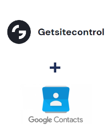 Integración de Getsitecontrol y Google Contacts