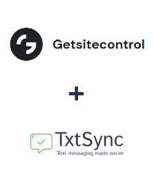 Integración de Getsitecontrol y TxtSync