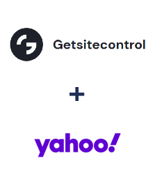 Integración de Getsitecontrol y Yahoo!