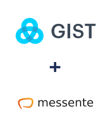 Integración de Gist y Messente