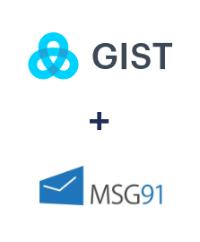 Integración de Gist y MSG91