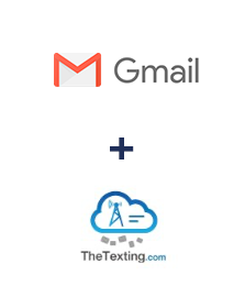 Integración de Gmail y TheTexting