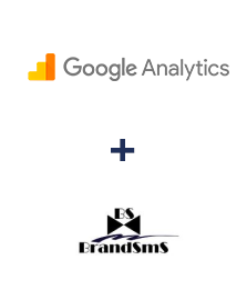 Integración de Google Analytics y BrandSMS 
