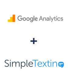 Integración de Google Analytics y SimpleTexting