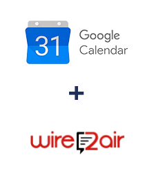 Integración de Google Calendar y Wire2Air