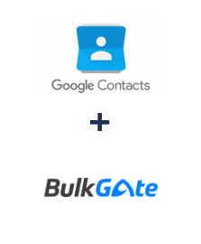 Integración de Google Contacts y BulkGate
