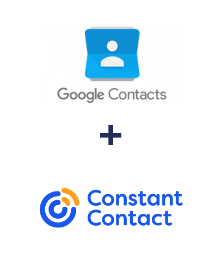 Integración de Google Contacts y Constant Contact