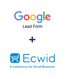 Integración de Google Lead Form y Ecwid