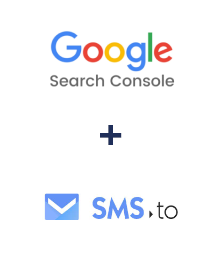 Integración de Google Search Console y SMS.to