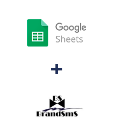 Integración de Google Sheets y BrandSMS 