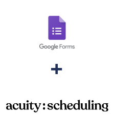 Integración de Google Forms y Acuity Scheduling