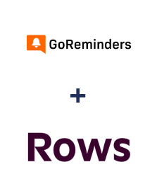 Integración de GoReminders y Rows