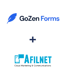 Integración de GoZen Forms y Afilnet