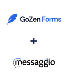 Integración de GoZen Forms y Messaggio