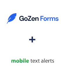 Integración de GoZen Forms y Mobile Text Alerts