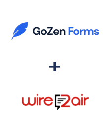Integración de GoZen Forms y Wire2Air
