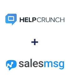 Integración de HelpCrunch y Salesmsg