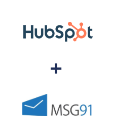 Integración de HubSpot y MSG91