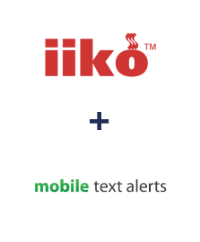 Integración de iiko y Mobile Text Alerts Integración de iiko y Mobile Text Alerts