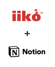 Integración de iiko y Notion