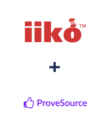 Integración de iiko y ProveSource Integración de iiko y ProveSource