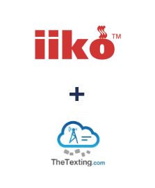 Integración de iiko y TheTexting Integración de iiko y TheTexting