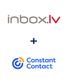 Integración de INBOX.LV y Constant Contact
