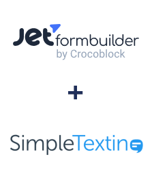 Integración de JetFormBuilder y SimpleTexting