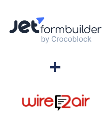 Integración de JetFormBuilder y Wire2Air