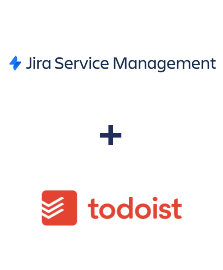 Integración de Jira Service Management y Todoist