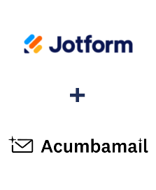 Integración de Jotform y Acumbamail