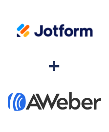 Integración de Jotform y AWeber