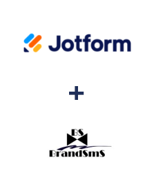 Integración de Jotform y BrandSMS 