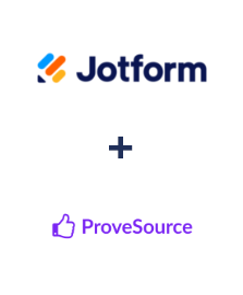 Integración de Jotform y ProveSource