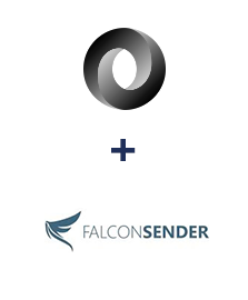 Integración de JSON y FalconSender