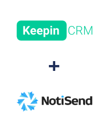 Integración de KeepinCRM y NotiSend Integración de KeepinCRM y NotiSend