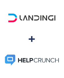 Integración de Landingi y HelpCrunch