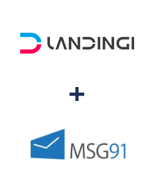 Integración de Landingi y MSG91