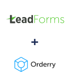 Integración de LeadForms y Orderry