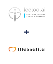 Integración de Leeloo y Messente