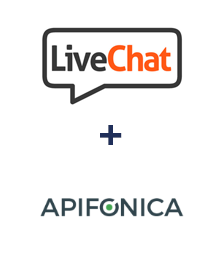 Integración de LiveChat y Apifonica